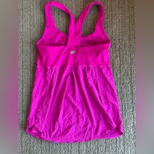 New Balance Pink Women's Top with Built-In Bra